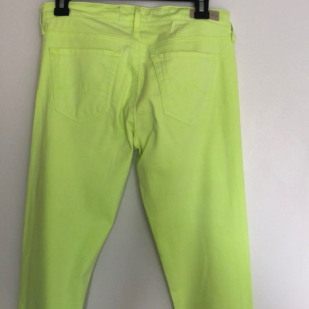 AG THE STILT CIGARETTE LEG NEON GREEN - Picture 3 of 6